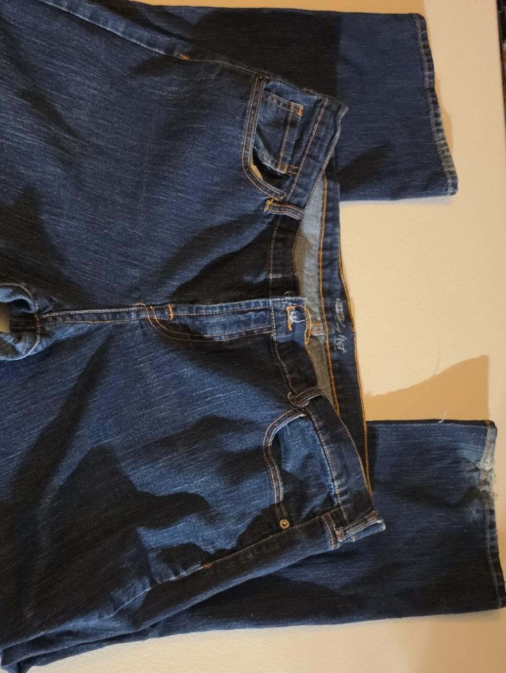 Old Navy Women's Dark Blue Bootcut Jeans
